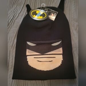 NWT Batman Black Knit Beanie